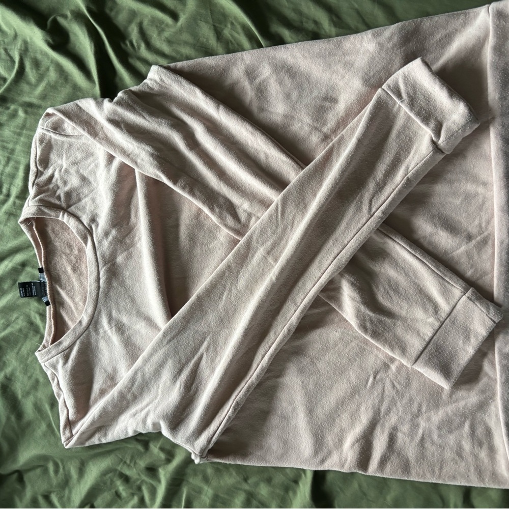 Forever 21 Blush Long Sleeve Top